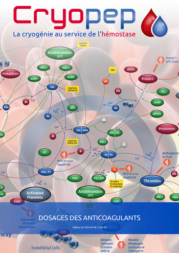 Cryopep DOSAGES DES ANTICOAGULANTS